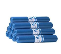 10er SET DEISS 20013 - PREMIUM - 120 Liter Abfallsäcke Typ 60 BLAU - 25 Stk. je Rolle / Emil Deiss / Abfallsäcke / Typ 60