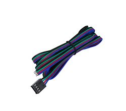 DesignLight Verbindungskabel 2 Meter RGB 4x0,32 mm2 mit RGB-Stecker / Zubehör / Ersatzteile