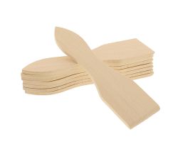 HOFMEISTER Raclette Schaber Set Buchenholz 13 cm / Holzschaber