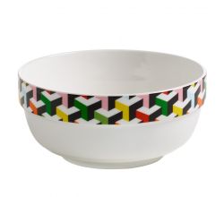Maxwell & Williams ABSTRACTION Schale Cube 15 cm, Geschenkbox, Porzellan, RL0023