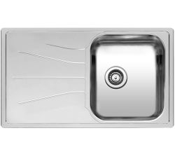 Reginox Elegance DIPLOMAT 10 ECO (R) Edelstahlspüle Auflage - Ausschnittmaß 840 x 480 mm / Edelstahl Spüle