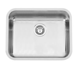Reginox R23235 Clean & Care Spüle IB 5040 (L) (316) KG CC OHNE ÜBERLAUF / Flächenbündig / Unterbau / Flacheinbau / Edelstahlspüle