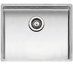 REGINOX Edelstahlspüle NEW YORK 50X40 OKG ab Schrankbreite 60 cm / Flächenbündig / Flacheinbau / Unterbau