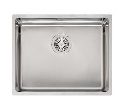 REGINOX R32855 Houston 50x40 Edelstahlspüle ab Schrankbreite 60 cm / Flächenbündig / Flacheinbau / Unterbau