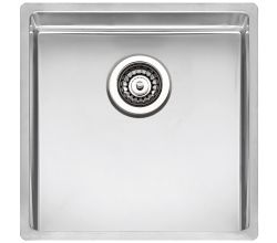 REGINOX Edelstahlspüle NEW YORK 40x40 KG-CC ab Schrankbreite 50 cm / Clean&Care