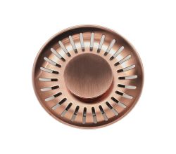 Reginox 3,5 Zoll Siebkorb R35214 COPPER Rose Comfort für Spüle New York / Ersatzteil