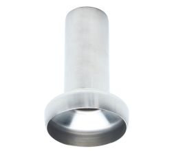 REGINOX R38567 Standrohrventil Edelstahl 13 cm für CC Spülen, geeignet für 3,5 Zoll Ablauf / Stöpsel / Beckenverschluss
