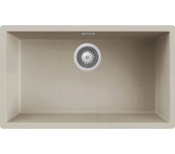 REGINOX R40935 Regi Granite Spüle MESSINA 70 in Champagne ab Schrankbreite 80 cm / Flächenbündig