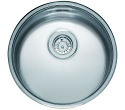 Reginox Spüle R00755 Comfort L18 390 (L) OKG Rundbecken / Spüle Edelstahl / Unterbau / Flacheinbau