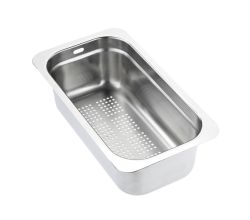 Resteschale aus Edelstahl für Franke Spülen / Zubehör / Resteschale / Einbauspülen