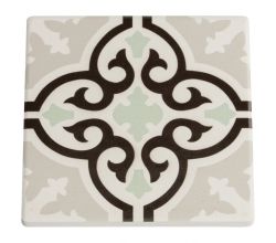 Medina Untersetzer Mekes, Keramik/Kork, 9,5 x 9,5 x 0,75 cm, DU0014