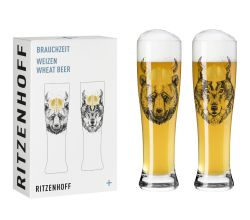 Ritzenhoff 3481008 BRAUCHZEIT Weizen 2er Set #15 #16 RDT 2023 / Bierglas / Weizenbierglas