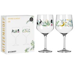 Ritzenhoff 3882001 BOTANIC GLAMOUR Gin Kelch 2er #7 #8 Good Wives and Warriors 2023 / Ginglas-Set