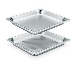 RIEBER Gastro - Behälter 5 gelocht oder ungelocht / Gastronorm 2/3 / Einsatz / Profizubehör /