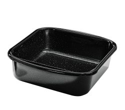 RIESS 0432-022 Bratrohrpfanne Mini ohne Deckel 22/22, Classic, Profi, Schwarz / Bratform