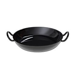 RIESS 0601-022 Schlemmerpfanne Ø 24 cm mit großen Griffen / Servierpfanne