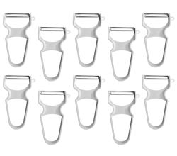 10er SET ritter Sparschäler für Rechts- und Linkshänder / Schäler / Gemüseschäler