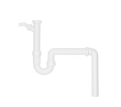 VIEGA-Simplex-Röhrensiphon 1 1/2 Zoll mit 40 mm Abgang und Geräteanschluss / Ablaufverbindung / Sifon / Abfluss / Geruchsverschluss / Traps