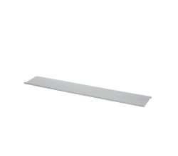 Linero MosaiQ Obere Ablage lang 585 x 107 x 8 mm titangrau / Reling / Relingsystem / Kesseböhmer