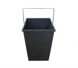 15 L Ersatzeimer 1008879 grau für Hailo Abfallsorter Tandem / Terzett / Trenta
