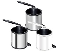 WESCO Abfalleimer 13 Liter RONDO 2 ab 40 cm Schrankbreite