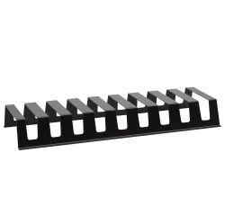 Aluments Quader-Rack Tellerboard 60 cm in SCHWARZ / Regalsystem / Modulregal