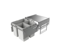 NABER Abfallsorter 36 (2x10 + 16) Liter COX® BASE 360 S/500-3 für 50 cm Schrankbreite
