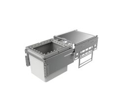 NABER 8012404 Abfallsorter 29 Liter COX® BASE 360 R/400-1 ab 40 cm Schrankbreite