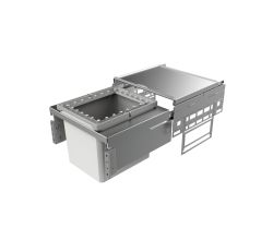 NABER 8012405 Abfallsorter 29 Liter COX® BASE 360 R/500-1 ab 50 cm Schrankbreite