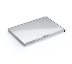 NABER 8010146 Gesamtdeckel 600 mm Cox® silber, 557 x 47 x 390 mm