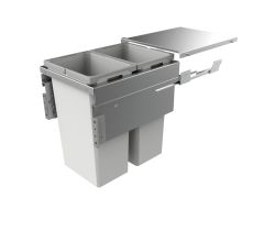 NABER 8012388 Abfallsammler COX CLAN 580/450-2 mit 70 Liter Volumen / für 45 cm Schrankbreite