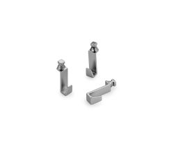 ALTO - Haken Set edelstahlfarbig / RELISTA / Aufhängen / Relingsystem