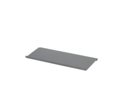 Linero MosaiQ Obere Ablage kurz 235 x 107 x 8 mm graphitschwarz / Reling / Relingsystem / Kesseböhmer