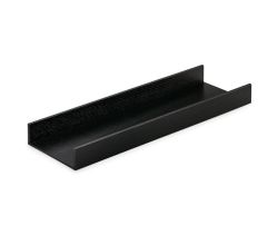 Modify Multifunktionseinsatz B 150 x T 472 x H 43 mm, Esche schwarz / Besteckeinsatz Holz