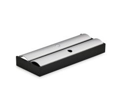 Modify Folieneinsatz B 137,5 x T 472 x H 37,5 mm, Esche schwarz / Besteckeinsatz Holz