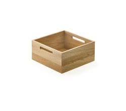 Modify Box 2 für Auszüge B 236 x T 236 x H 110 mm, Eiche hell / Holzbox 