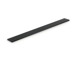 Modify Ausgleichsleiste bis 1200er Schrank, H 43 x T 8 mm, Esche schwarz / Besteckeinsatz Holz