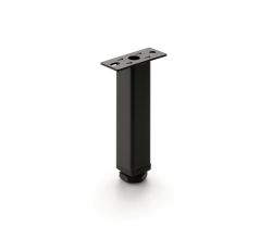 Kesseböhmer YouK Stellfuß für das Kesseböhmer YouK Regalsystem, schwarz matt