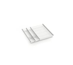 NABER 8034101 Besteckeinsatz CUISIO 60 G für 600 mm Schubladen, weiß