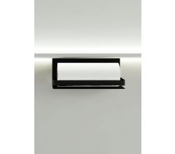 Naber 8041226 transFORM Papierrollenhalter für Relingsystem, schwarz matt