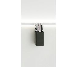 Naber 8041229 transFORM Köcher für Relingsystem, schwarz matt