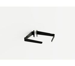Naber 8041231 transFORM Regalbodenhalter für Regalsystem, schwarz matt