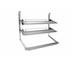 Linero Style Rollenhalter, edelstahlfarbig / Relingsystem / Kesseböhmer
