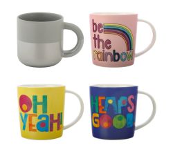 Maxwell & Williams Mix-Set – 4 Becher, 4 Designs Nr. 11