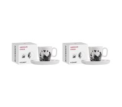 Ritzenhoff 4er-Set – 2 × Espresso-Set #1 GENUSSKLASSE Karin Rytter 2022 (3721001)