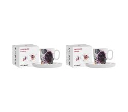 Ritzenhoff 4er-Set – 2 × Espresso-Set #2 GENUSSKLASSE Lenka Kühnertová 2022 (3721002)