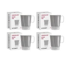 Ritzenhoff 4er-Set – 4 × Kaffeetasse #5 GENUSSKLASSE Christine Kordes 2022 (3731005)
