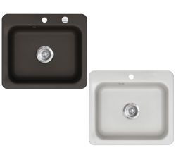 KeraDomo Spüle JUNA 57 von Systemceram / Keramikspüle