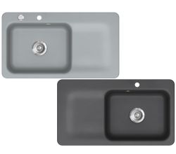 KeraDomo Spüle JUNA 90 von Systemceram / Keramikspüle