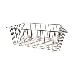 Geschirrkorb für systemceram KeraDomo Keramikspülen / Maße (L x B x H): 365 x 305 x 155 mm / Gewicht: 0,825 kg / Rüstkorb / Drahtkorb / Drahteinlage / Spüleneinsatz